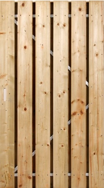 geïmpregneerde tuindeur