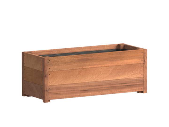 Houten plantenbak voor Hedera- of Jasmijnscherm - Afbeelding 2