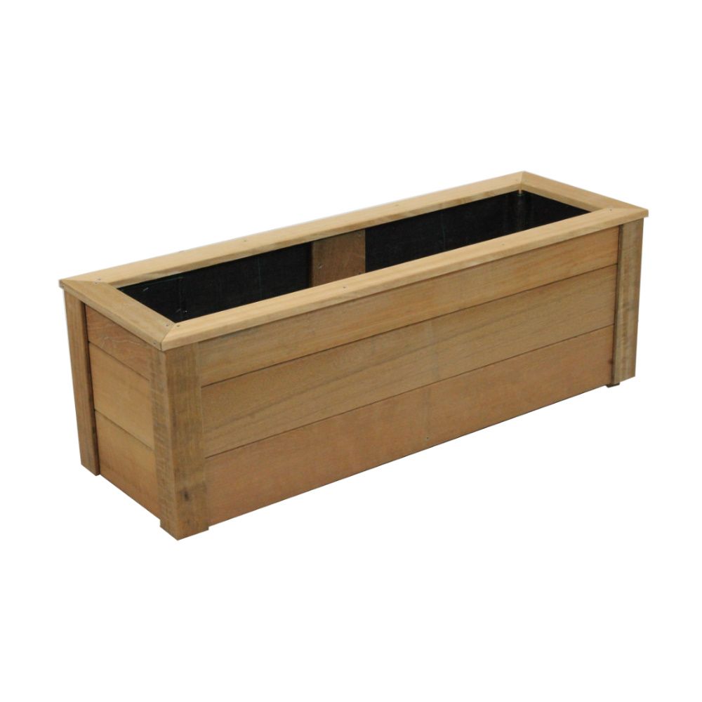 Houten plantenbak voor Hedera- of Jasmijnscherm - Afbeelding 3